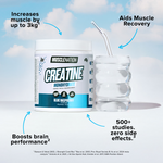 CREATINE MONOHYDRATE - Blue Raspberry - 50 serves-Creatine-MNSUPPS0421-9359054003033-3-Muscle Nation