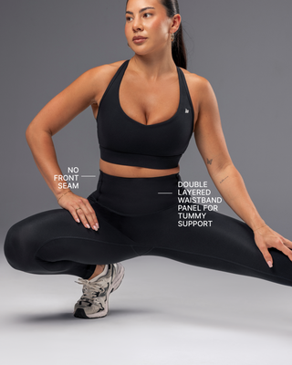 Unrivalled Everyday Pocket Ankle Leggings - Black-Leggings-XXS-042320BLK-XXS-MNAPPRL23743-2-Muscle Nation