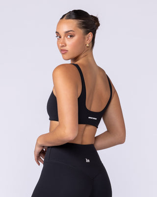 Fundamental Aura Bra - Black-Sports Bras-XXS-1125102BLK-XXS-MNAPPRL45923-2-Muscle Nation