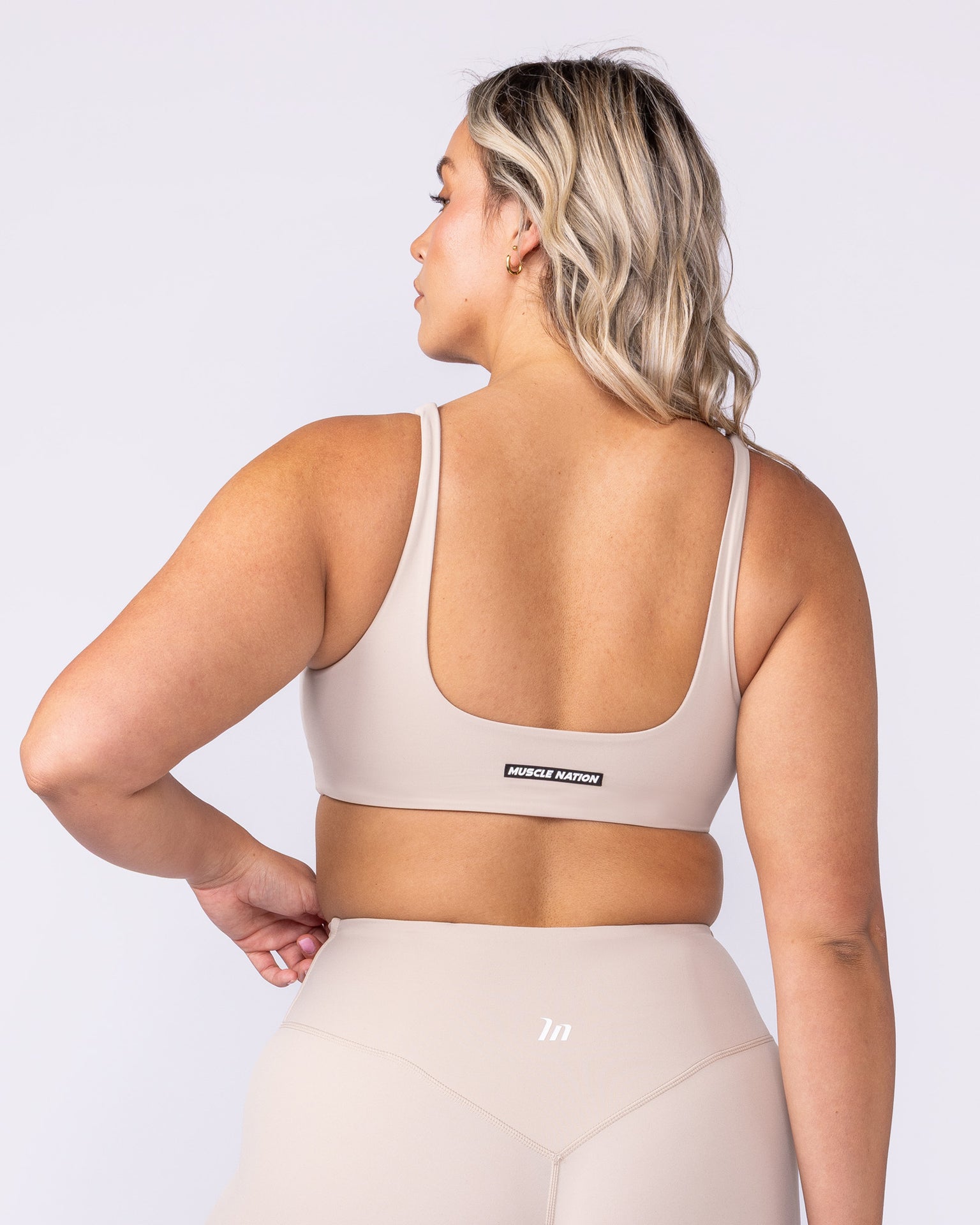 Fundamental Aura Bra - Sand-Sports Bras-XXS-1125102SAND-XXS-MNAPPRL45950-4-Muscle Nation