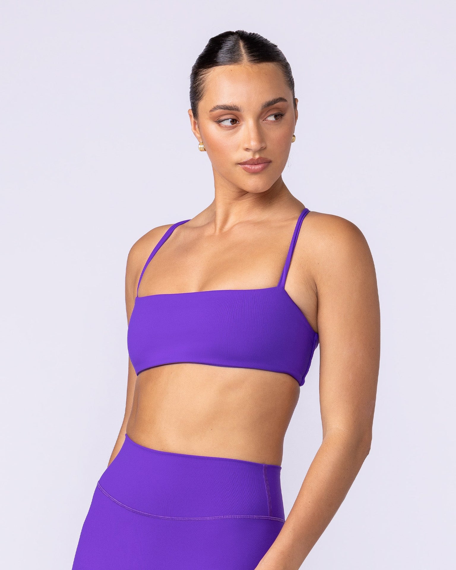 Halo Bralette - Grape-Bralettes-XXS-112519GRP-XXS-MNAPPRL45967-4-Muscle Nation