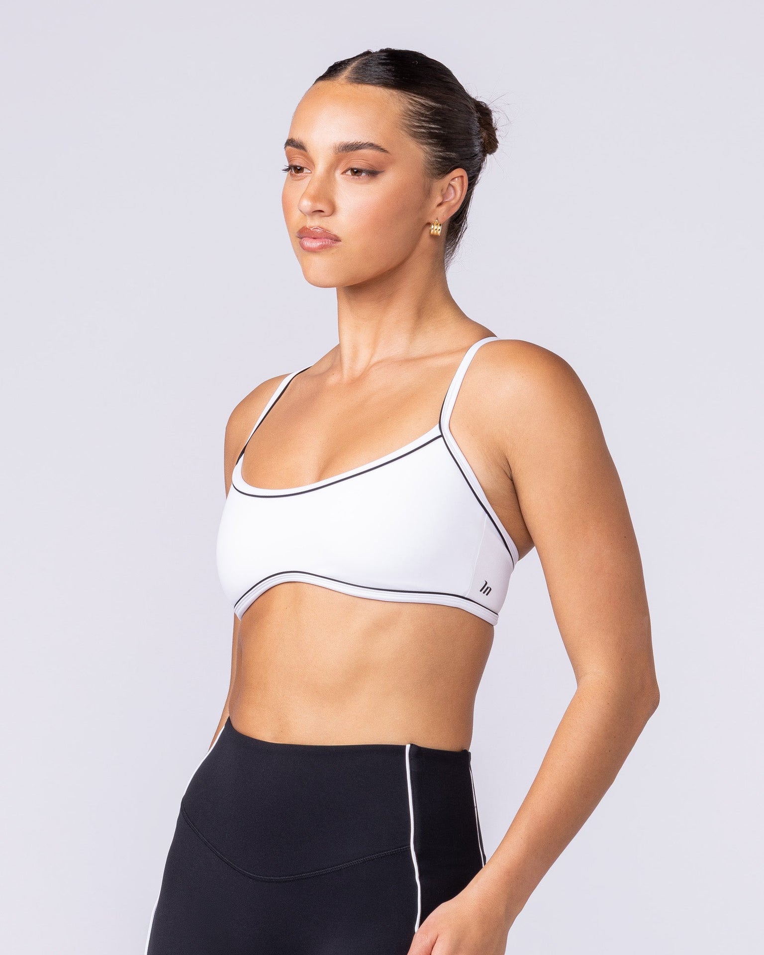 Haze Bralette - White-Bralettes-XXS-1125107WHT-XXS-MNAPPRL46039-4-Muscle Nation