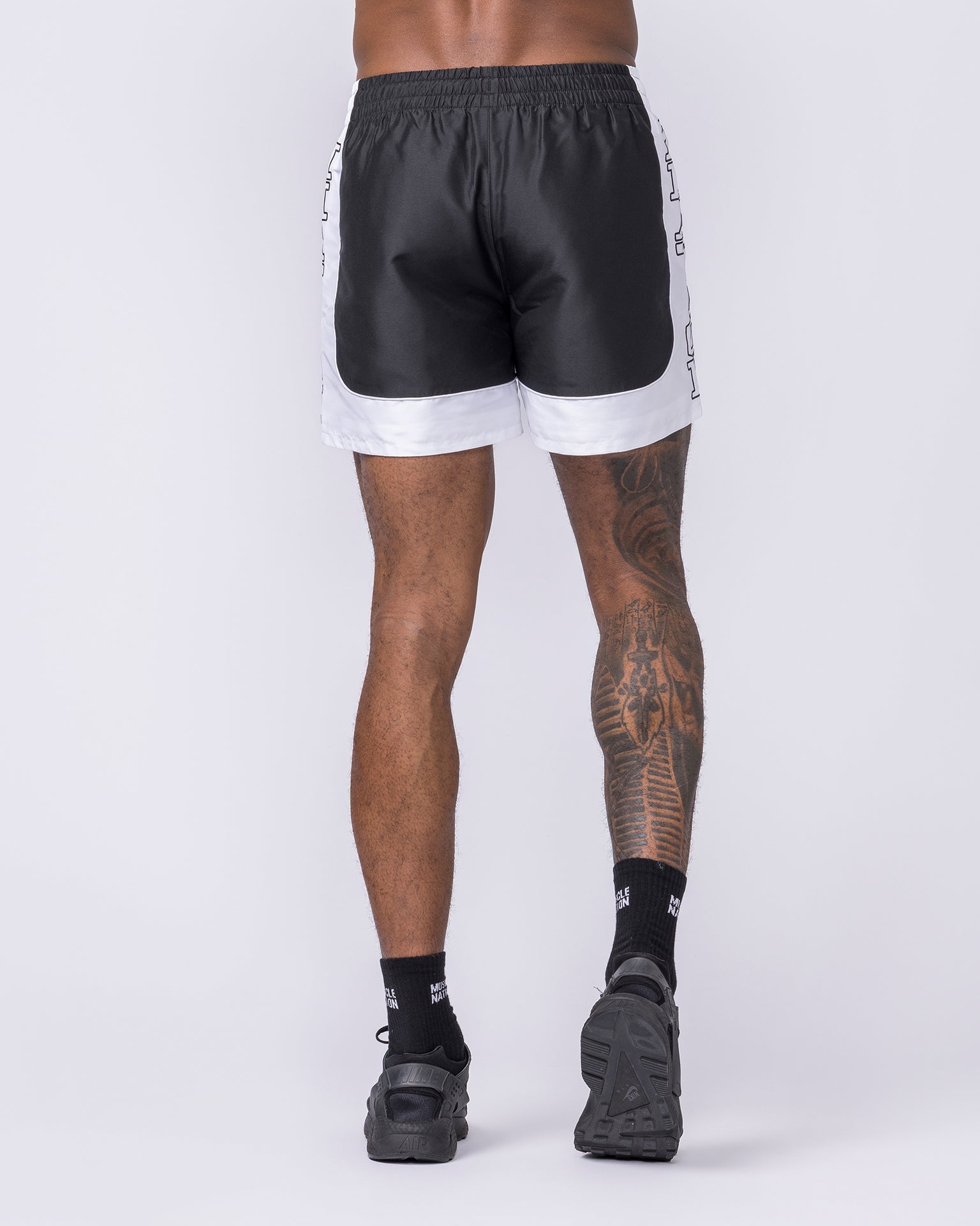 Headliner 5" Shorts - Black-Shorts-S-112556BLK-S-MNAPPRL47411-6-Muscle Nation
