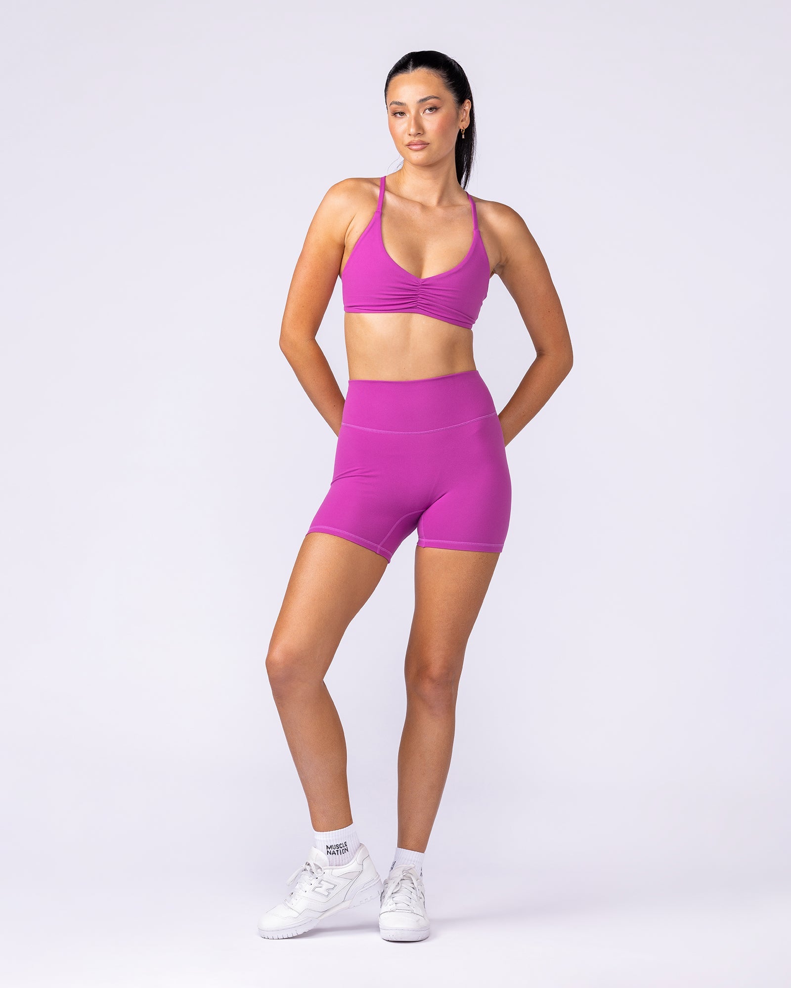 Honey Bralette - Radiant Orchid-Bralettes-XXS-1125103RORID-XXS-MNAPPRL46090-6-Muscle Nation