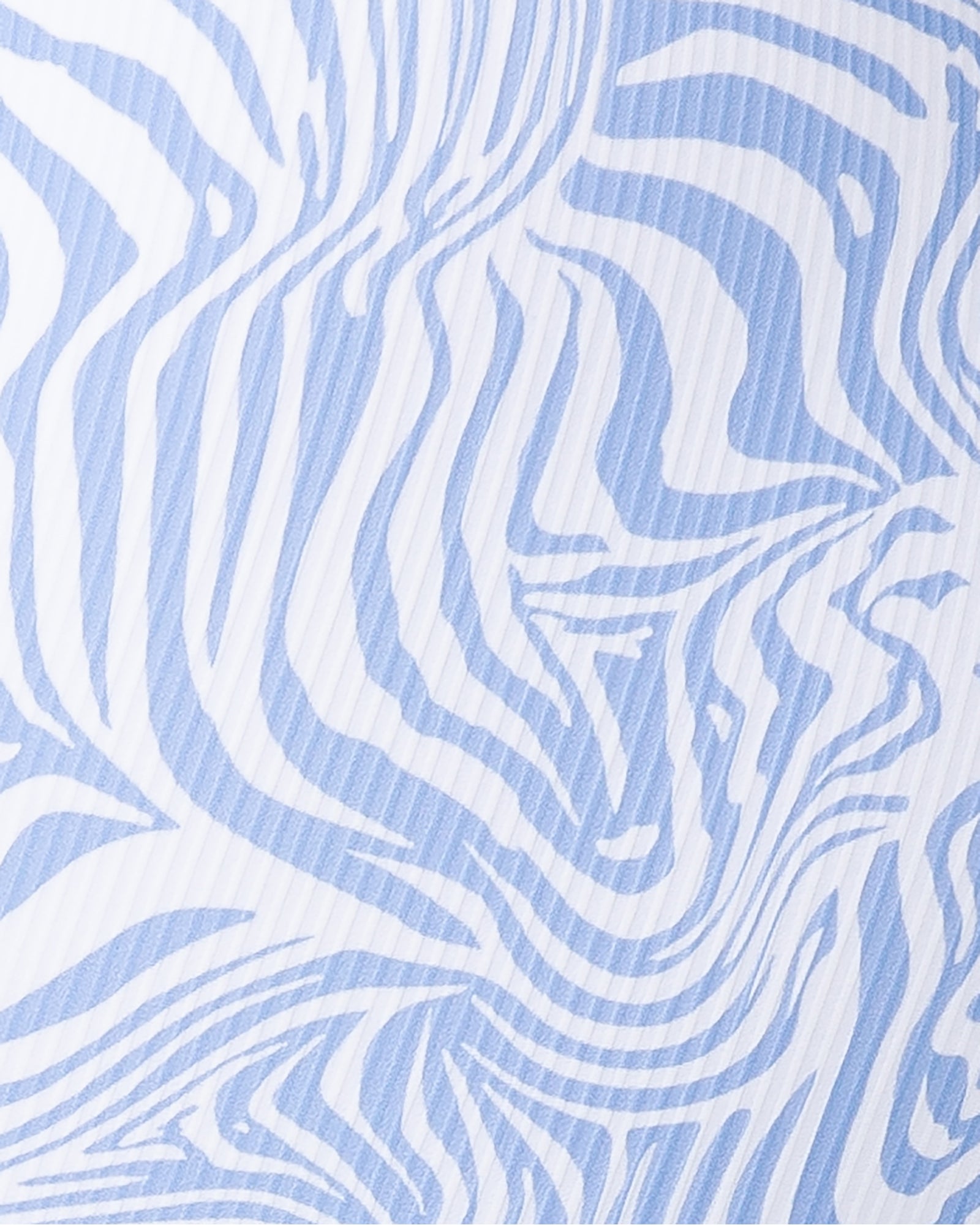 Fundamental Zebra Rib Bra - Pacific Blue Zebra-Sports Bras-XXS-112418PACBLZEB-XXS-MNAPPRL33163-2-Muscle Nation