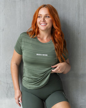 Ignite Training Tee - Eucalyptus-T-Shirts-XXS-032420EUYPTS-XXS-MNAPPRL29842-1-Muscle Nation