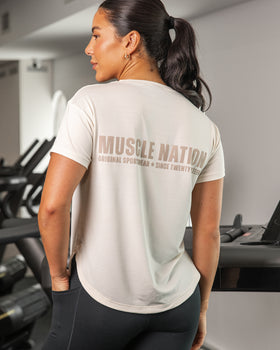 Ignite Training Tee - Dew-T-Shirts-XXS-022510DEW-XXS-MNAPPRL40583-1-Muscle Nation