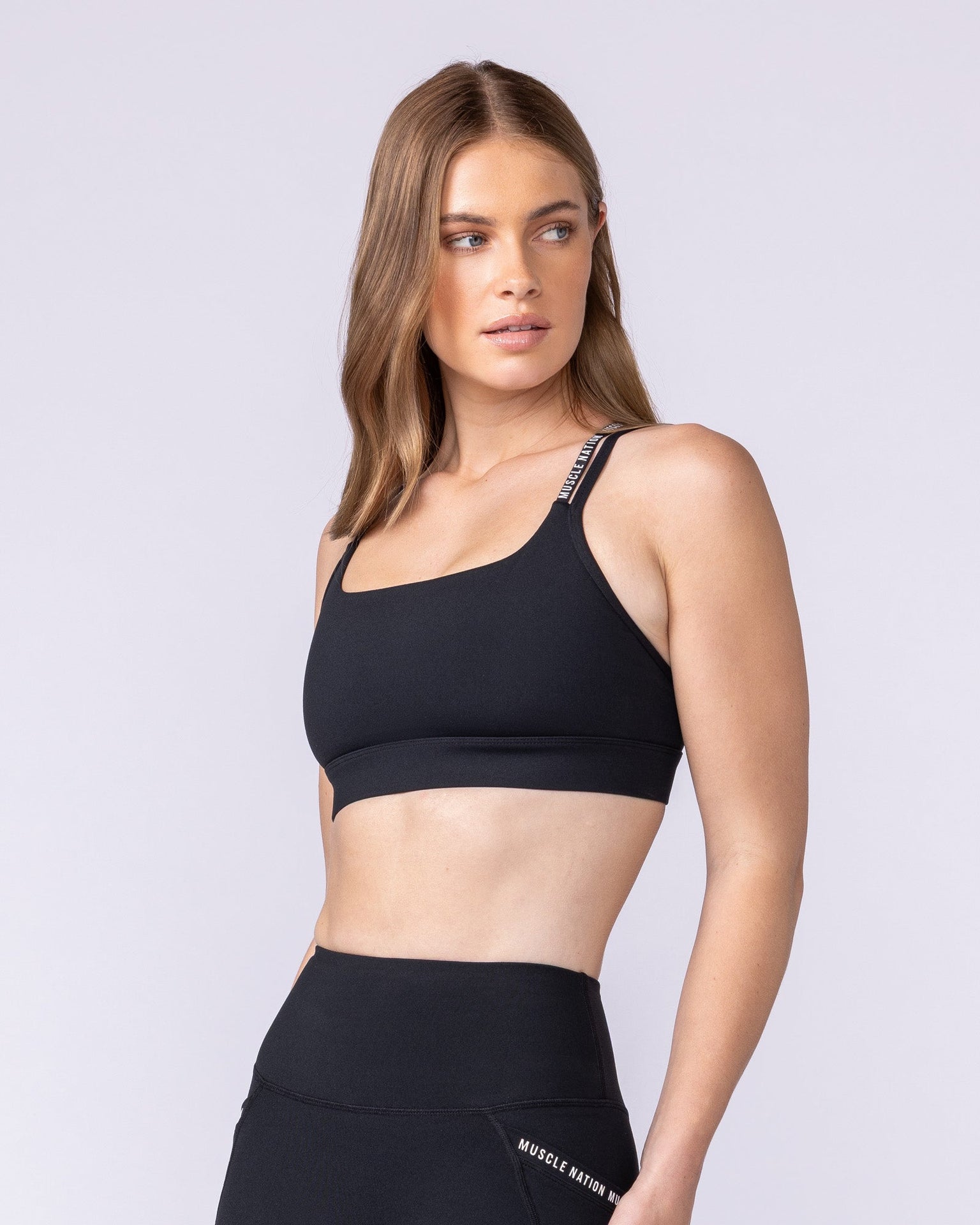 Illusion Bra - Black-Sports Bras-XXS-112521BLK-XXS-MNAPPRL44878-3-Muscle Nation