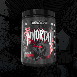 IMMORTAL Pre-Workout - Red Zone - 40 serves-Pre-Workouts-MNSUPPS0409-9359054002982-1-Muscle Nation