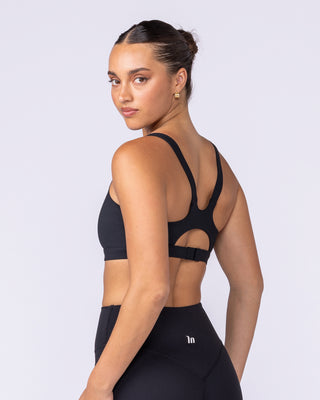 Impulse Bra - Black-Sports Bras-XXS-112522BLK-XXS-MNAPPRL46098-2-Muscle Nation