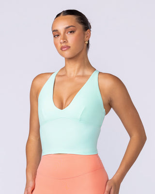 Influence Bra Tank - Ocean Wave-Singlets & Tanks-XXS-112533OWV-XXS-MNAPPRL48148-2-Muscle Nation