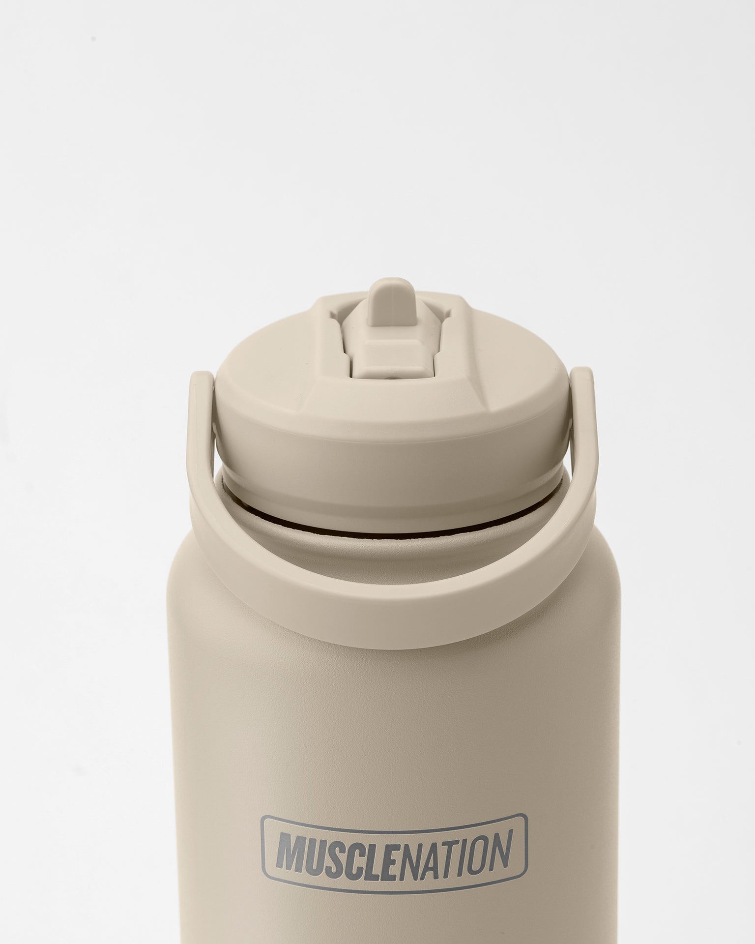 1L Insulated Water Bottle - Stone-Accessories-Stone-ACC022561STONE-ONE-MNAPPRL42424-3-Muscle Nation