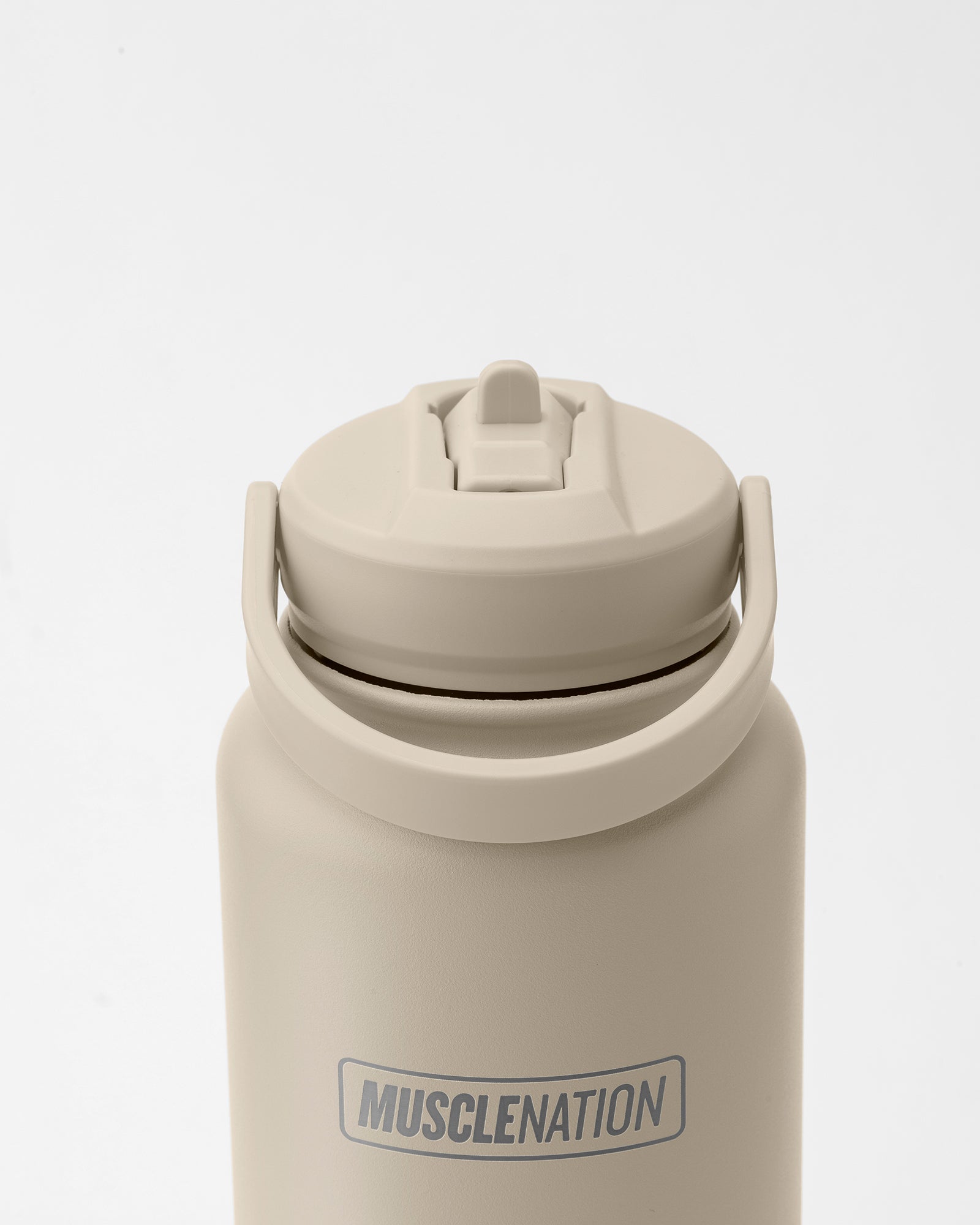 1L Insulated Water Bottle - Stone-Accessories-Stone-ACC022561STONE-ONE-MNAPPRL42424-3-Muscle Nation