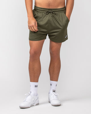 Lay Up 3.5" Shorts - Dark Khaki-Shorts-S-052404DKHAKI-S-MNAPPRL31853-1-Muscle Nation