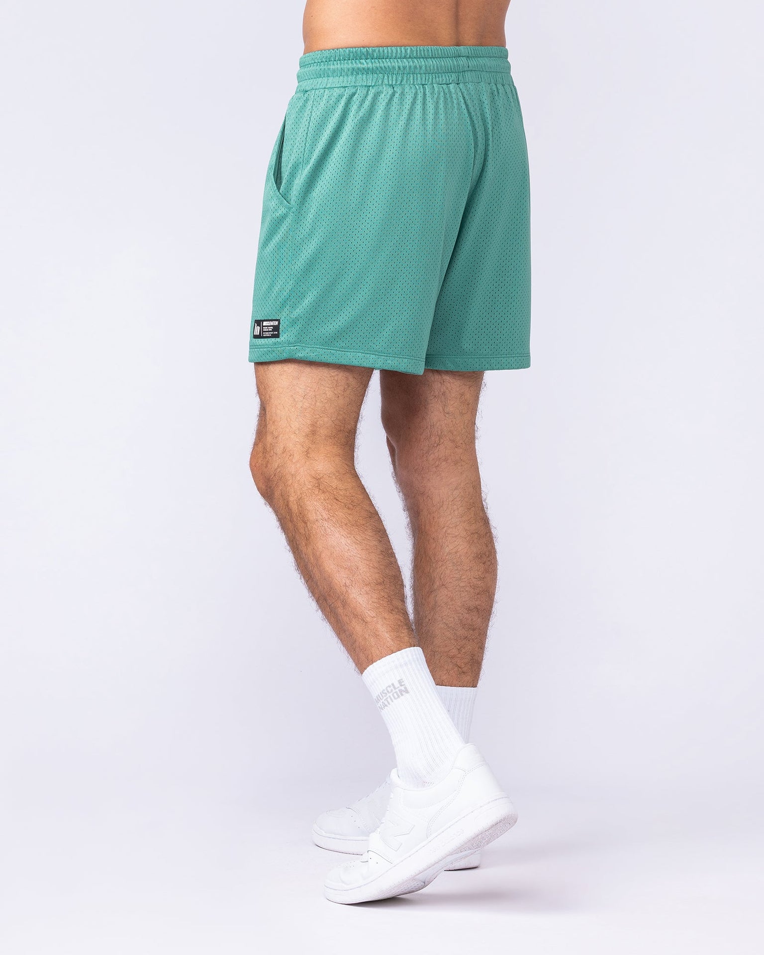 Lay Up 3.5" Shorts - Alpine-Shorts-S-112553APN-S-MNAPPRL47018-2-Muscle Nation