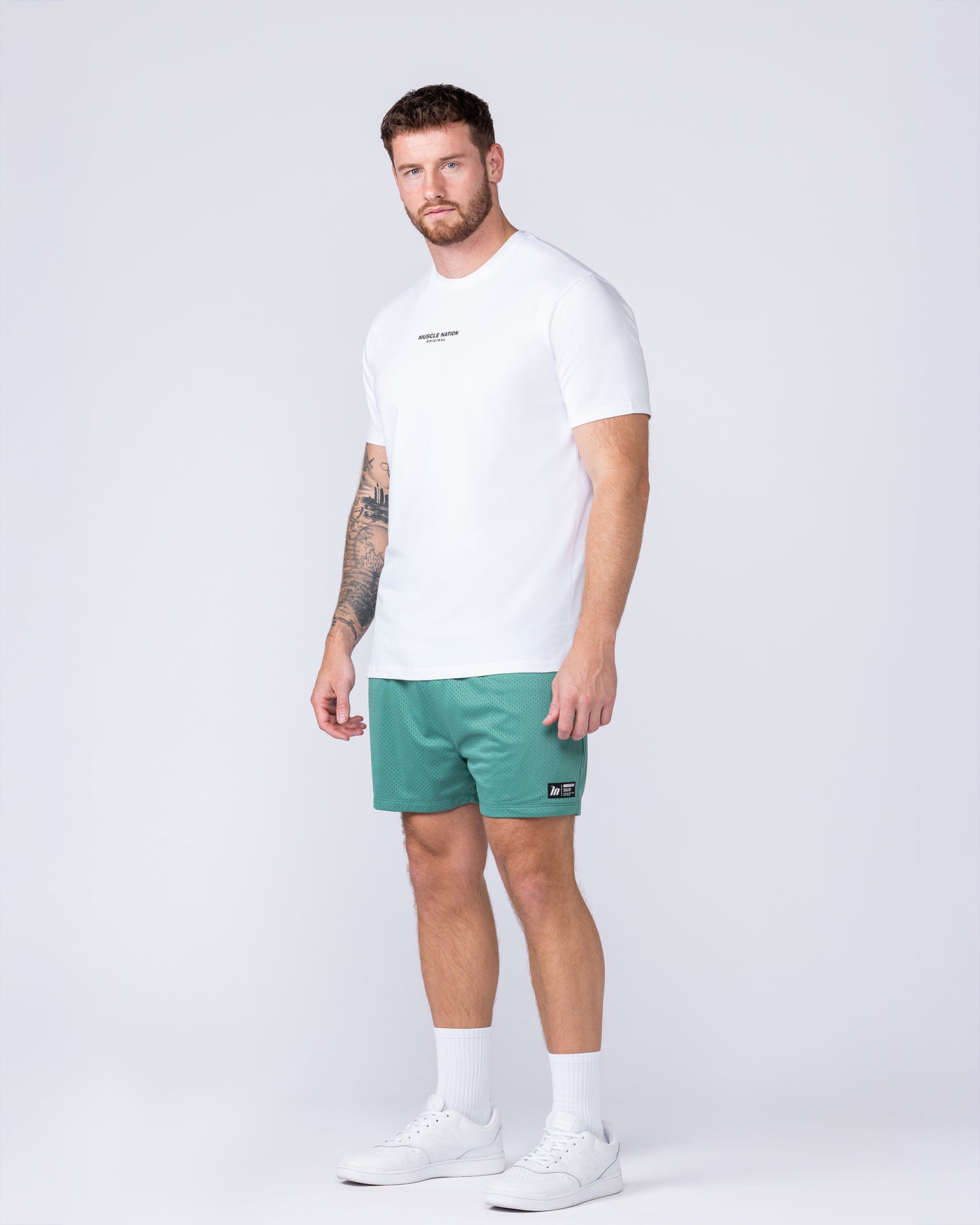 Lay Up 5" Shorts - Alpine-Shorts-S-112554APN-S-MNAPPRL47025-6-Muscle Nation