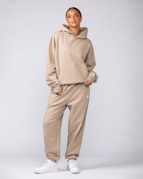 Lee Lem Cropped Hoodie - Washed Tuffet-Jumpers & Hoodies-XS-022545WSHTFFT-XS-MNAPPRL40950-9-Muscle Nation