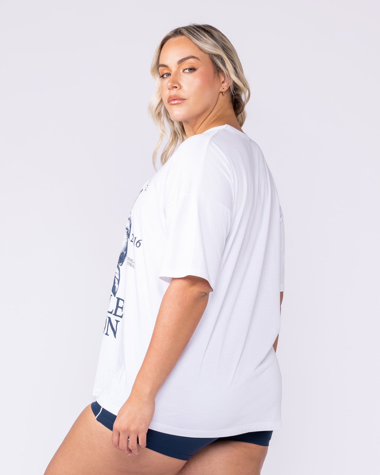 Lemon Squeezy Oversized Tee - White-T-Shirts-XXS-1125229WHT-XXS-MNAPPRL46206-2-Muscle Nation