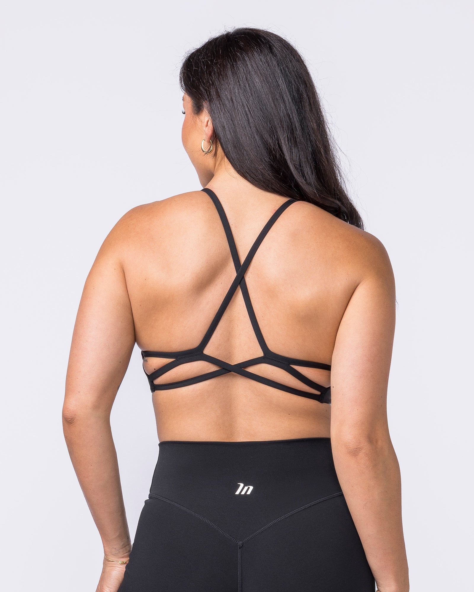 Liberty Afterglow Bralette - Black-Bralettes-XXS-022602BLK-XXS-MNAPPRL48297-4-Muscle Nation