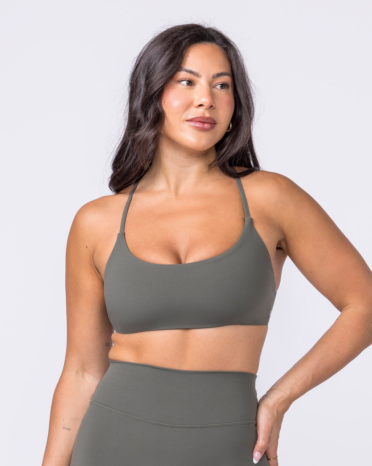 Liberty Afterglow Bralette - Eucalyptus-Bralettes-XXS-022602EUYPTS-XXS-MNAPPRL48265-1-Muscle Nation