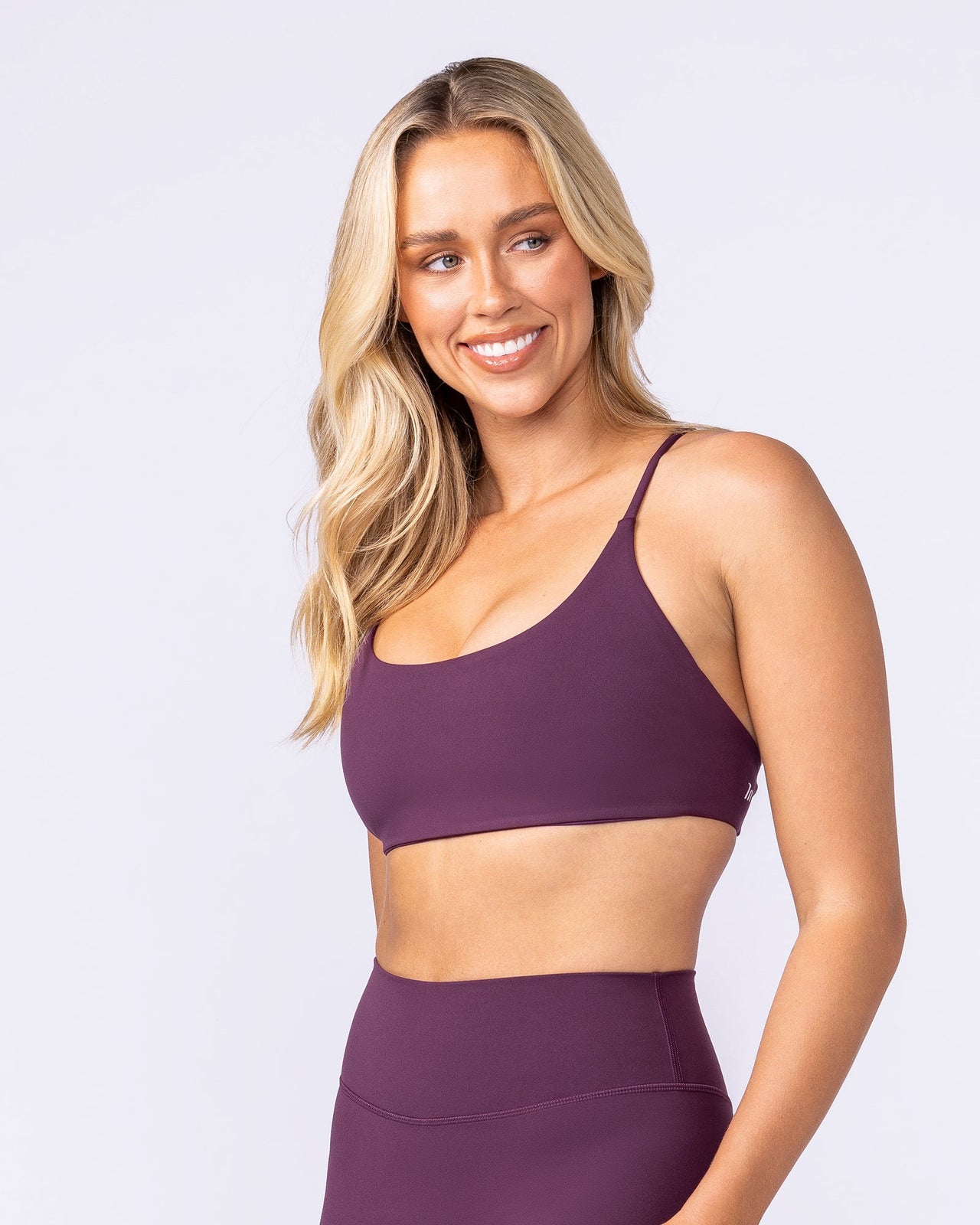 Liberty Strike Bralette Cranberry - Muscle Nation women's bralette, view 4
