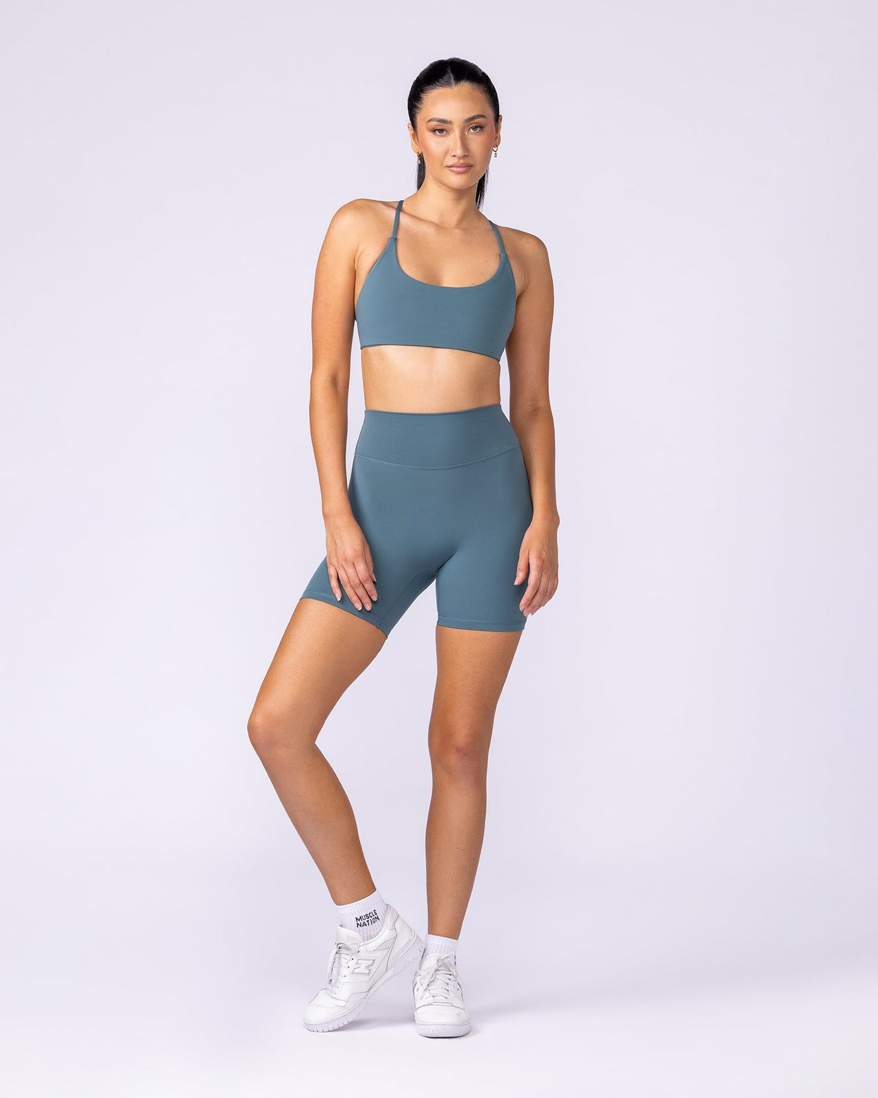 Liberty Strike Bralette Jaded - Muscle Nation women's bralette, view 5
