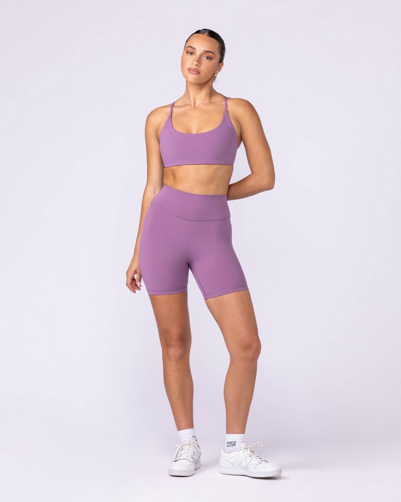 Liberty Strike Bralette Thistle - Muscle Nation women's bralette, view 5