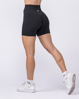 Liberty Zero Rise Bike Shorts - Black-Shorts-XXS-072321BLK-XXS-MNAPPRL25769-1-Muscle Nation