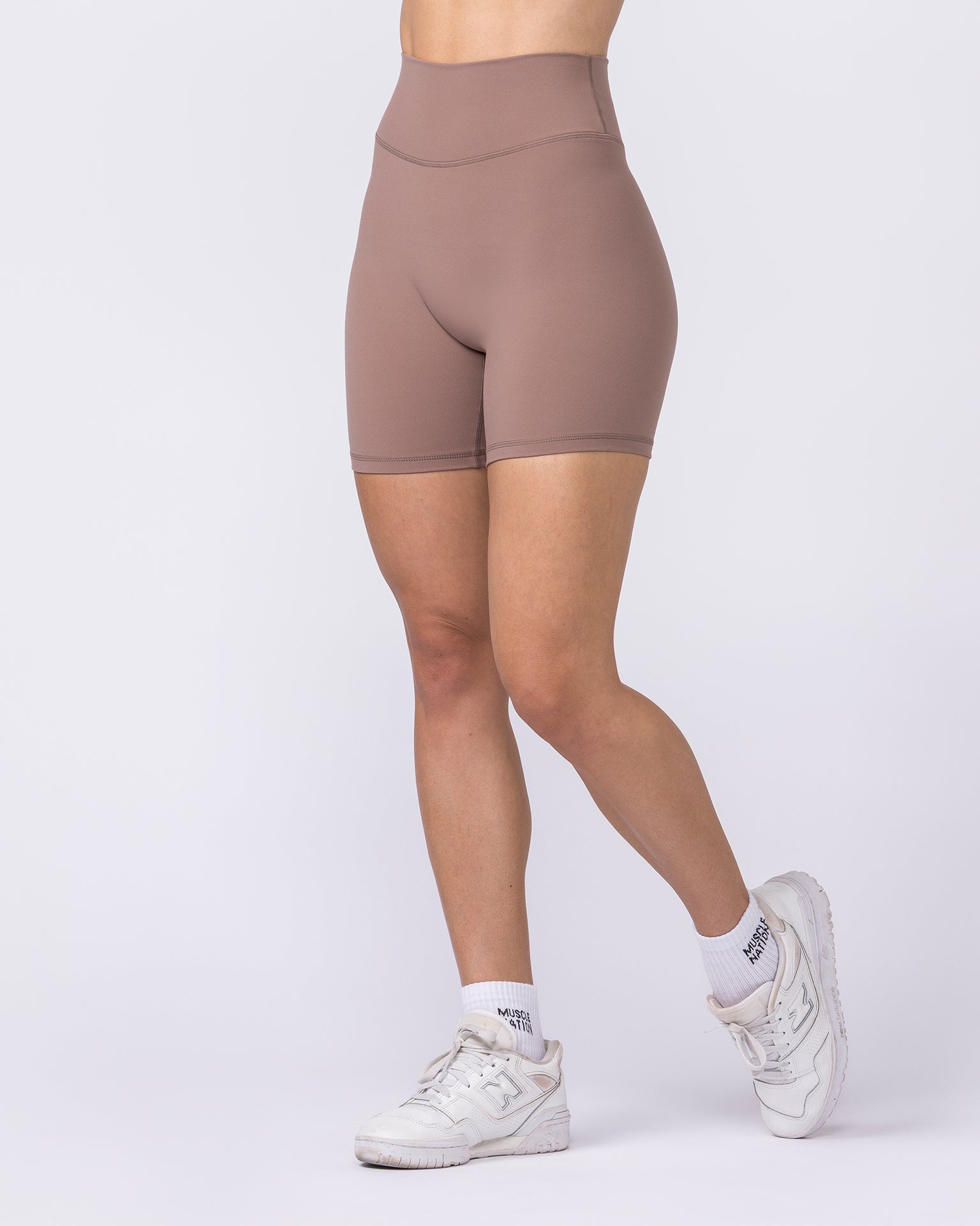 Liberty Zero Rise Bike Shorts - Cookie-Shorts-XXS-022603CKE-XXS-MNAPPRL48332-2-Muscle Nation