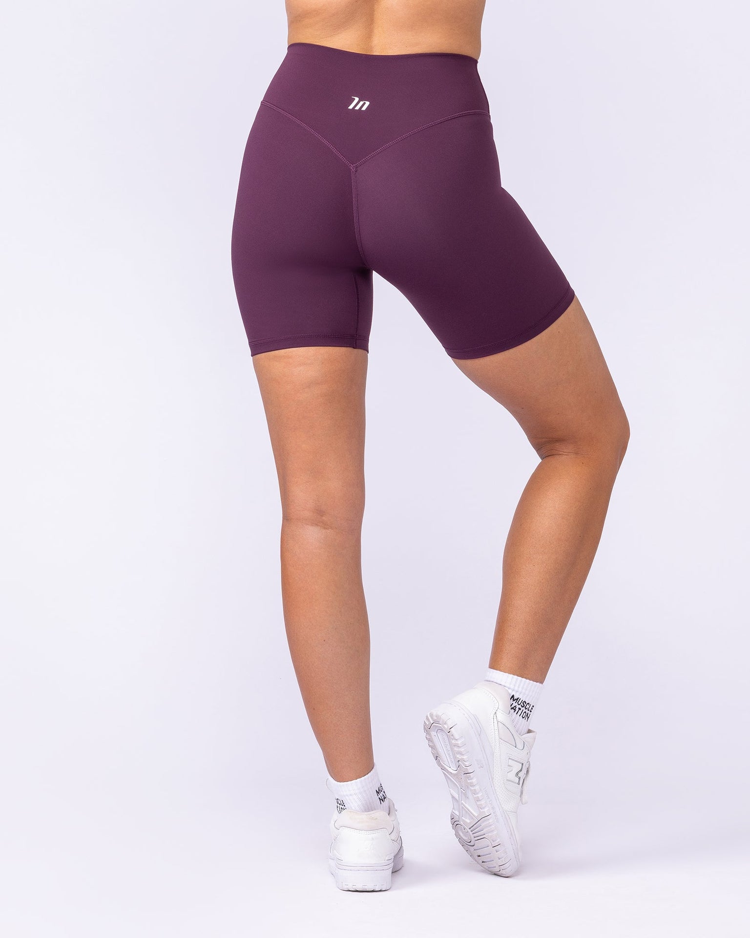 Liberty Zero Rise Bike Shorts - Cranberry-Shorts-XXS-112540CBRY-XXS-MNAPPRL44993-5-Muscle Nation