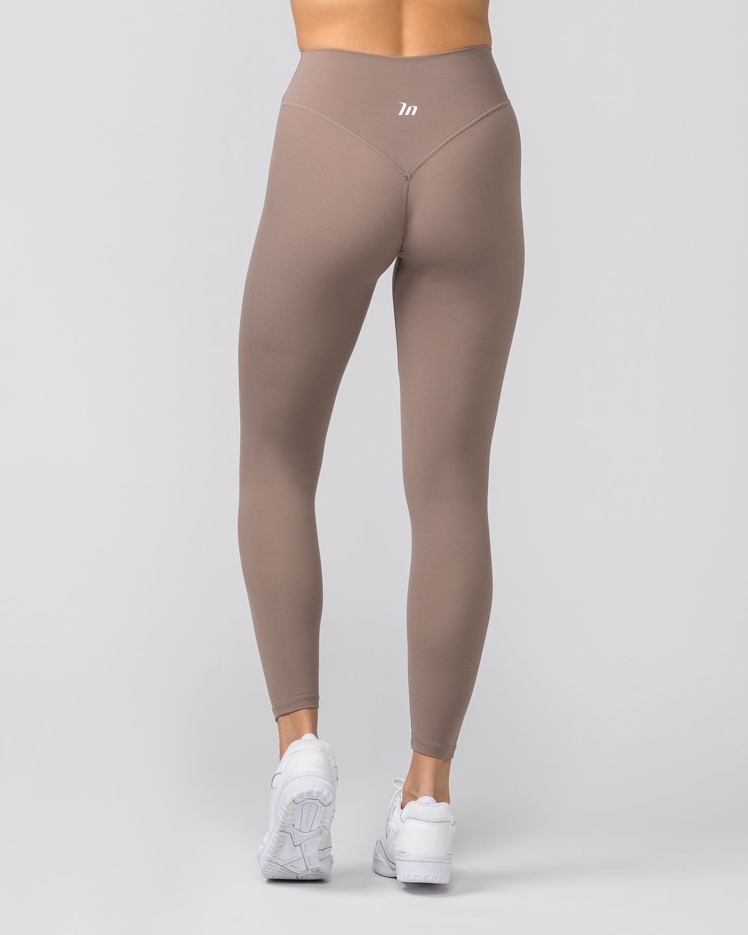 Liberty Zero Rise Ankle Length Leggings - Mushroom-Leggings-XXS-052417MUSHRM-XXS-MNAPPRL31325-4-Muscle Nation