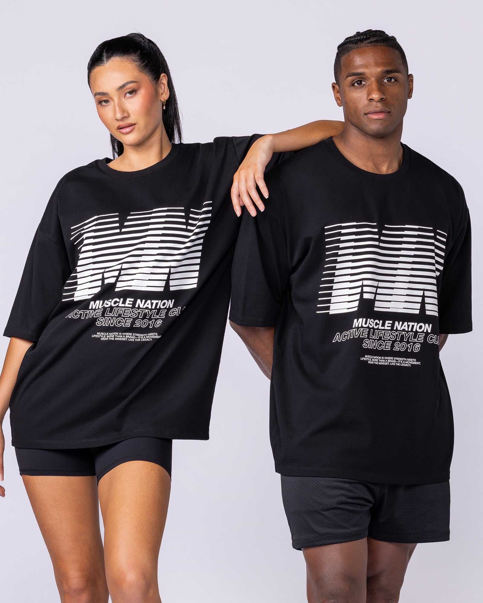 Lifestyle Pump Cover - Black-T-Shirts-XS-1125179BLK-XS-MNAPPRL47487-7-Muscle Nation