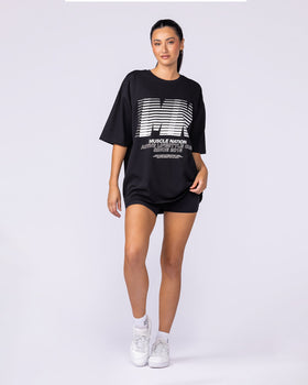 Lifestyle Pump Cover - Black-T-Shirts-XS-1125179BLK-XS-MNAPPRL47487-9-Muscle Nation