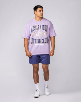 Lifting Club Pump Cover - Lavender-T-Shirts-XS-062531LAV-XS-MNAPPRL43317-6-Muscle Nation