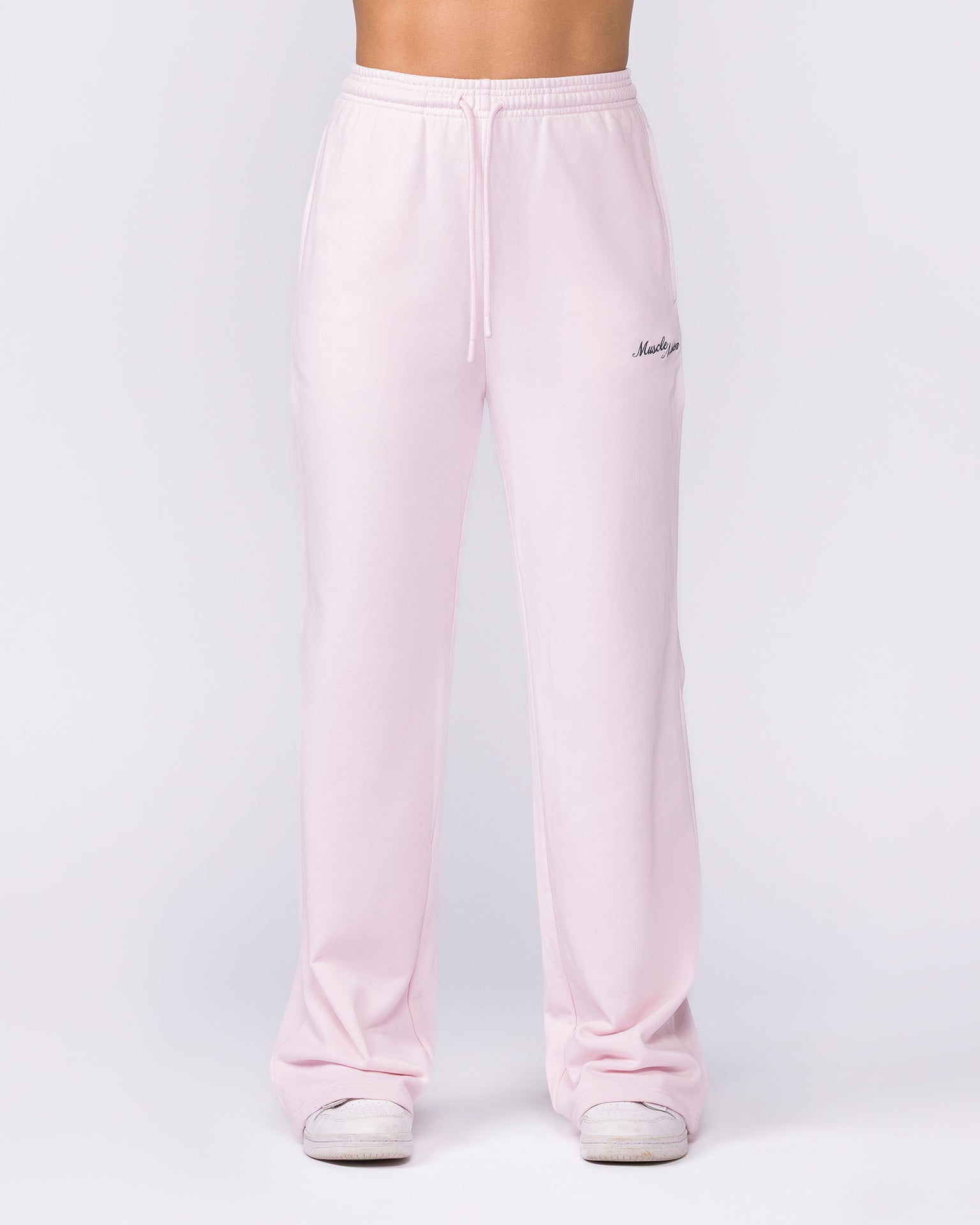 Loopback Straight Leg Trackies - Babydoll-Bottoms-XXS-032623BBYDL-XXS-MNAPPRL49458-3-Muscle Nation