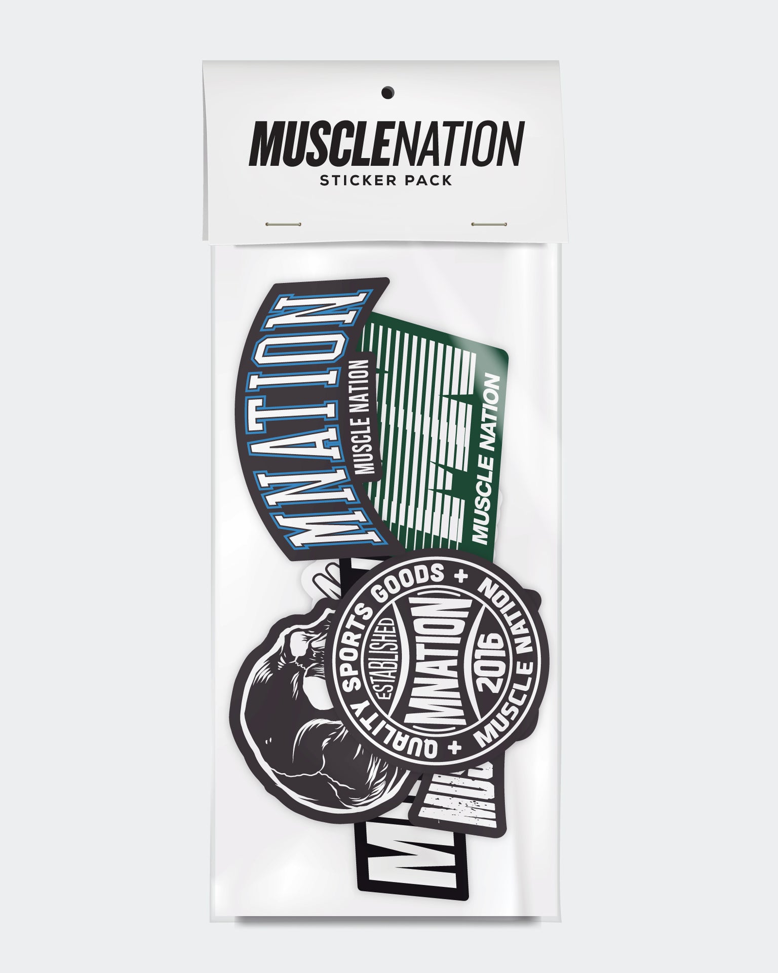 MN Sticker Pack - Off Duty-Accessories-Off Duty-1125239OFDY-ONE-9360785015677-3-Muscle Nation