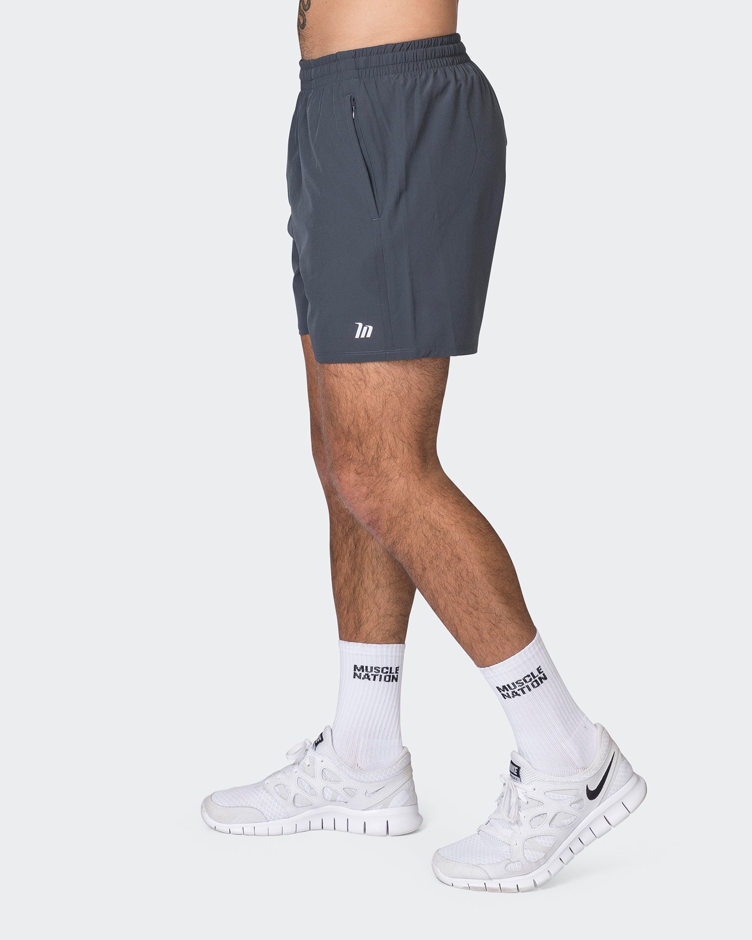 New Heights 4" Shorts - Thunder-Shorts-S-072309THNDR-S-MNAPPRL25450-4-Muscle Nation