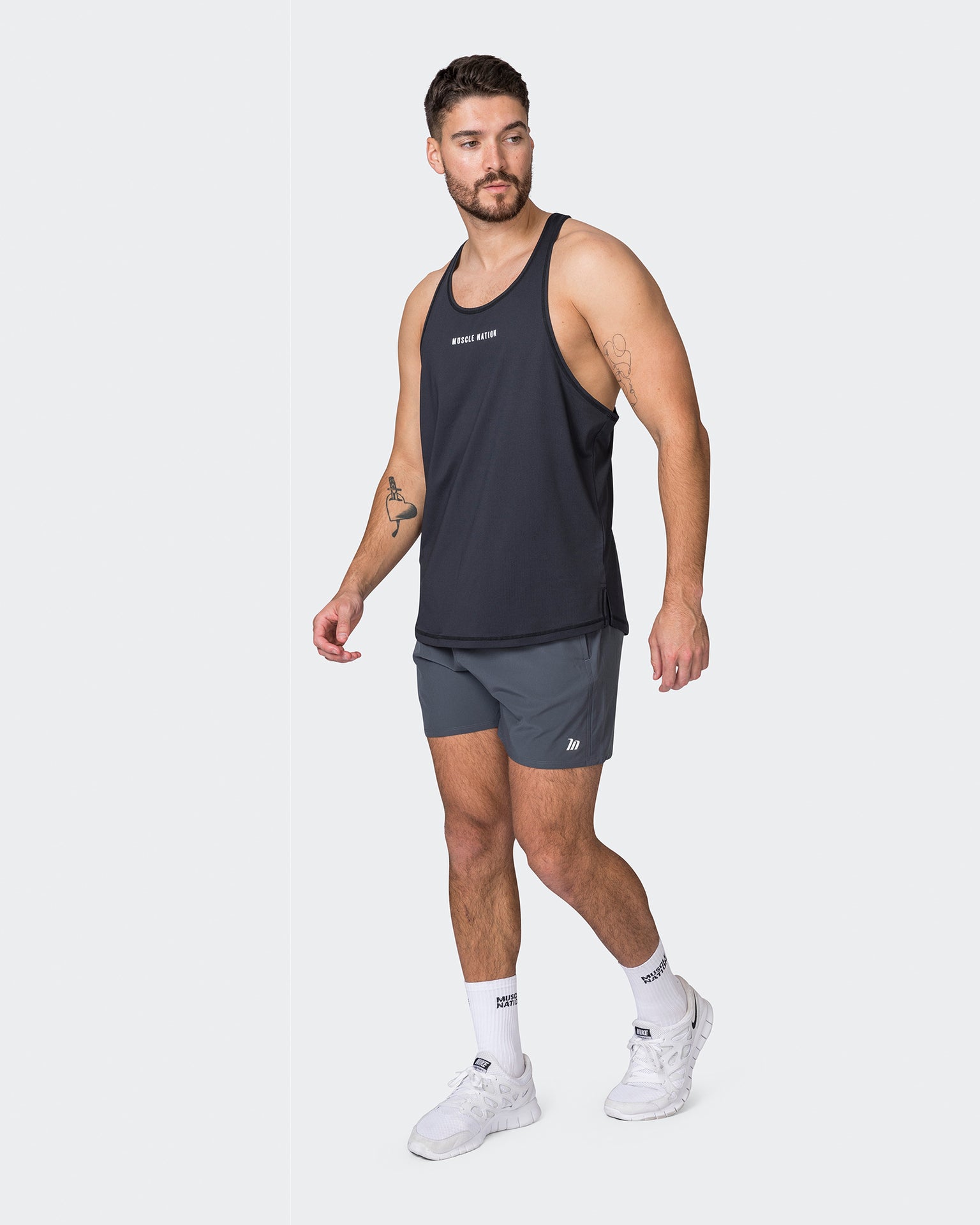 New Heights 4" Shorts - Thunder-Shorts-S-072309THNDR-S-MNAPPRL25450-7-Muscle Nation