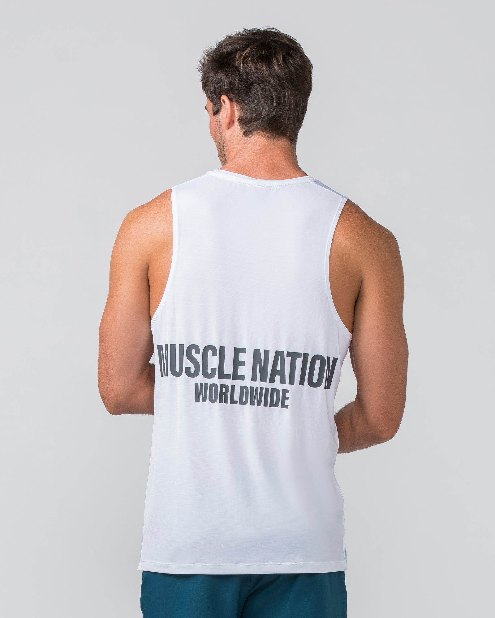 Worldwide Active Tank - White-Singlets & Tanks-S-022436WHT-S-MNAPPRL29691-6-Muscle Nation