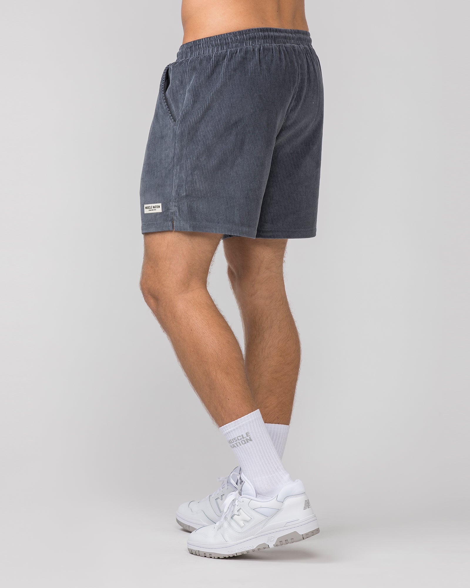 Daily Corduroy Shorts - Thunder-Shorts-S-042347THNDR-S-MNAPPRL24196-4-Muscle Nation