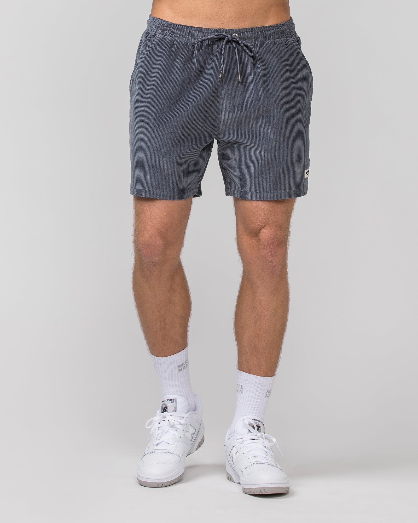 Daily Corduroy Shorts - Thunder-Shorts-S-042347THNDR-S-MNAPPRL24196-2-Muscle Nation