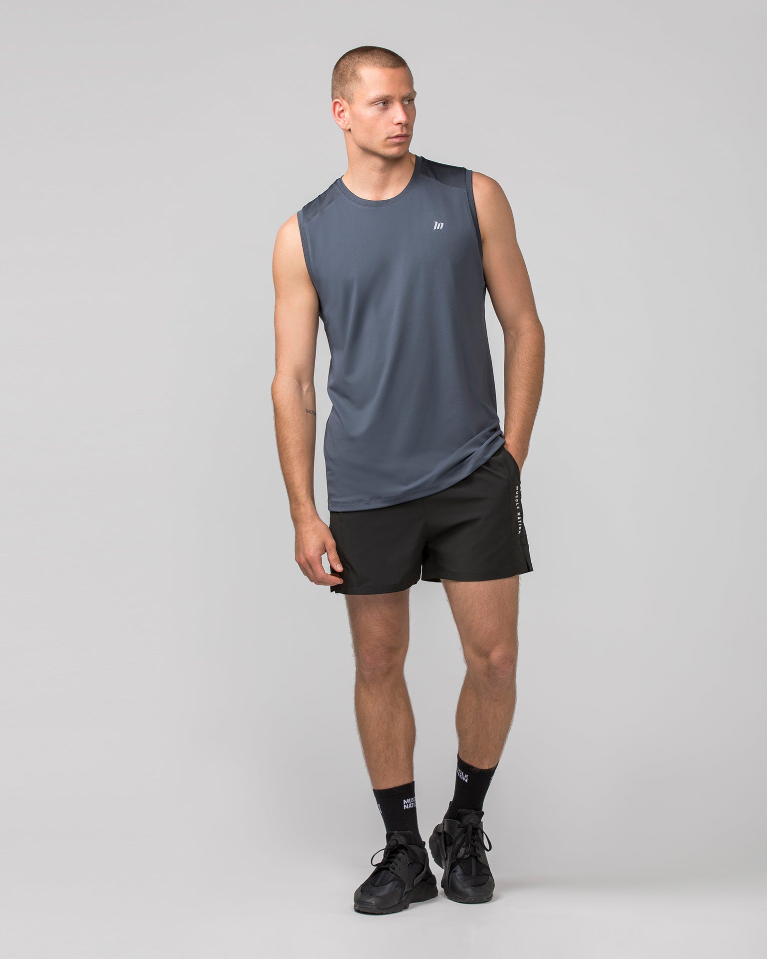Ventilation Tank - Thunder-Singlets & Tanks-S-022488THNDR-S-MNAPPRL30267-5-Muscle Nation