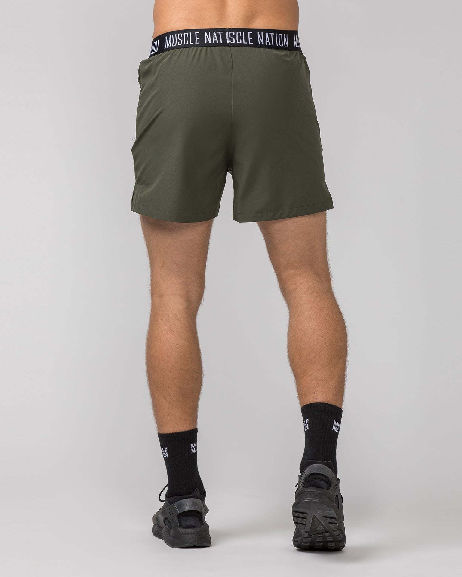 Level Up Training 4" Shorts - Dark Khaki-Shorts-S-112364DKHAKI-S-MNAPPRL28251-6-Muscle Nation