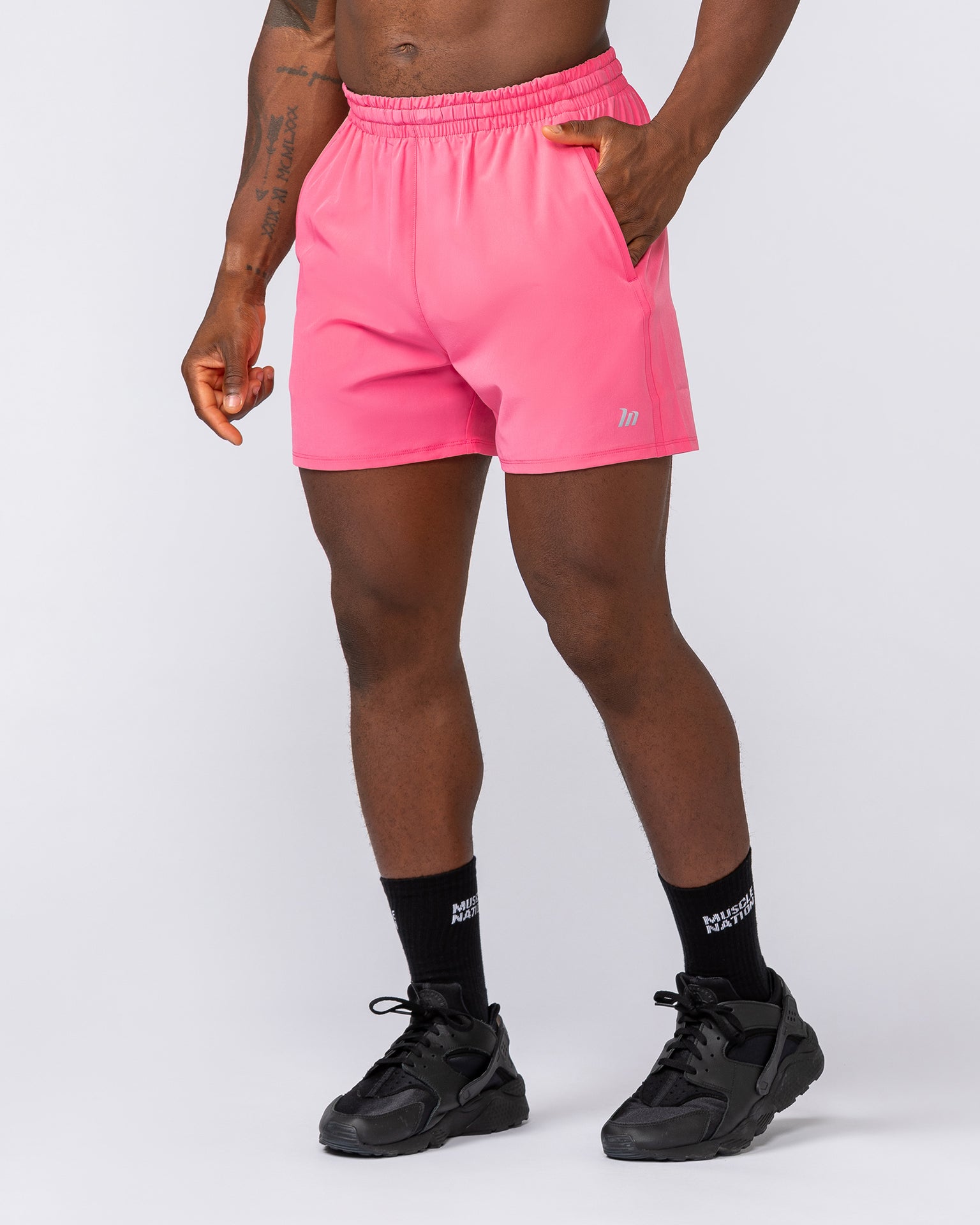 New Heights 4" Shorts - Calypso-Shorts-S-032534CLPSO-S-MNAPPRL41146-1-Muscle Nation