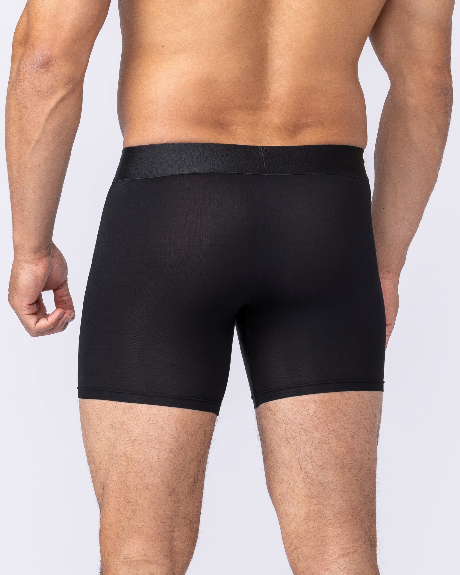 Mens Boxer Briefs - 3Pack - Black-Underwear-S-ACC022581BLK-S-MNAPPRL43588-4-Muscle Nation