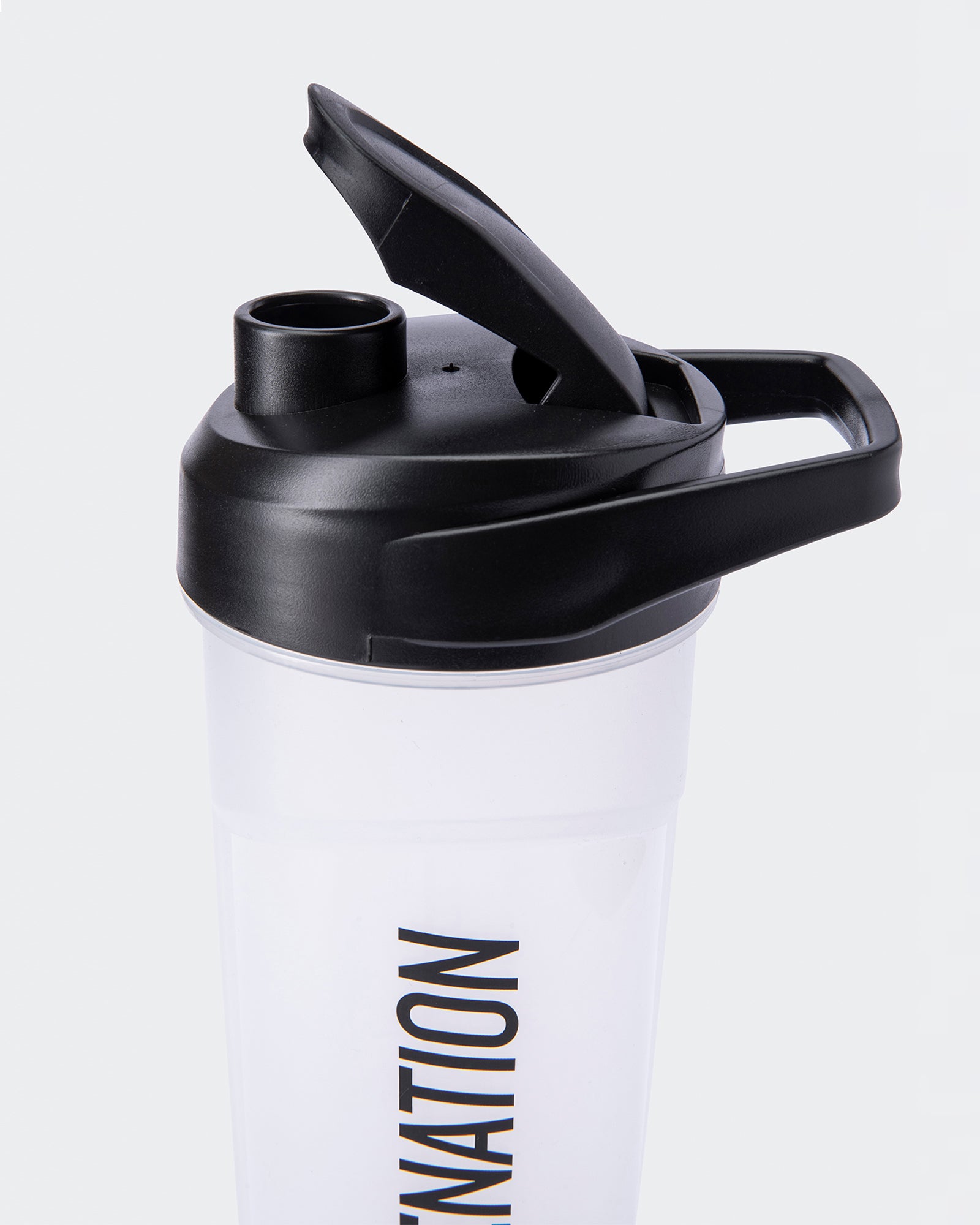 700ml MN Shaker-Accessories-Clear / Black-MNAPPRL22497CLR-ONE-MNAPPRL22497-2-Muscle Nation