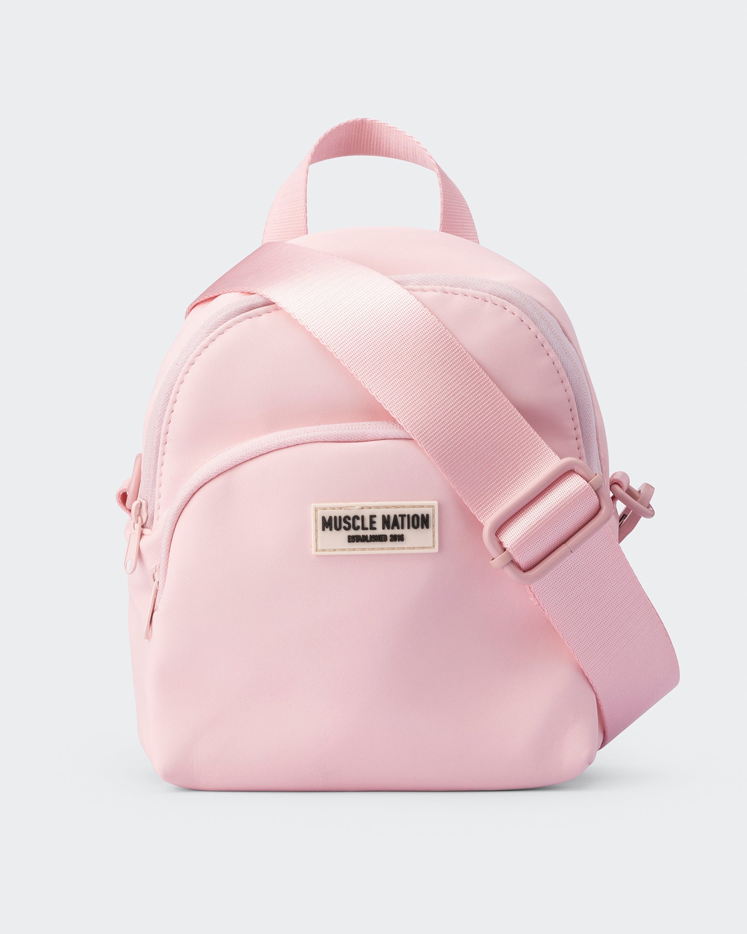 Mini Side Bag - Pale Pink-Bags-One Size-AC112330PALPNK-One Size-MNAPPRL28490-1-Muscle Nation