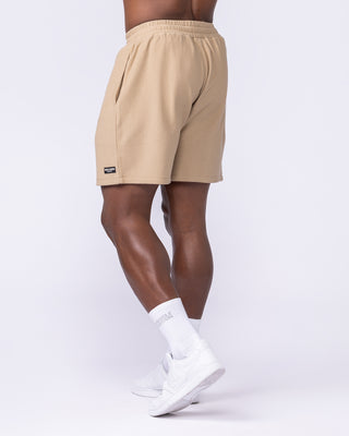 Everyday Jersey Shorts - Butterscotch-Shorts-S-1125224BTTRSTCH-S-MNAPPRL47578-2-Muscle Nation