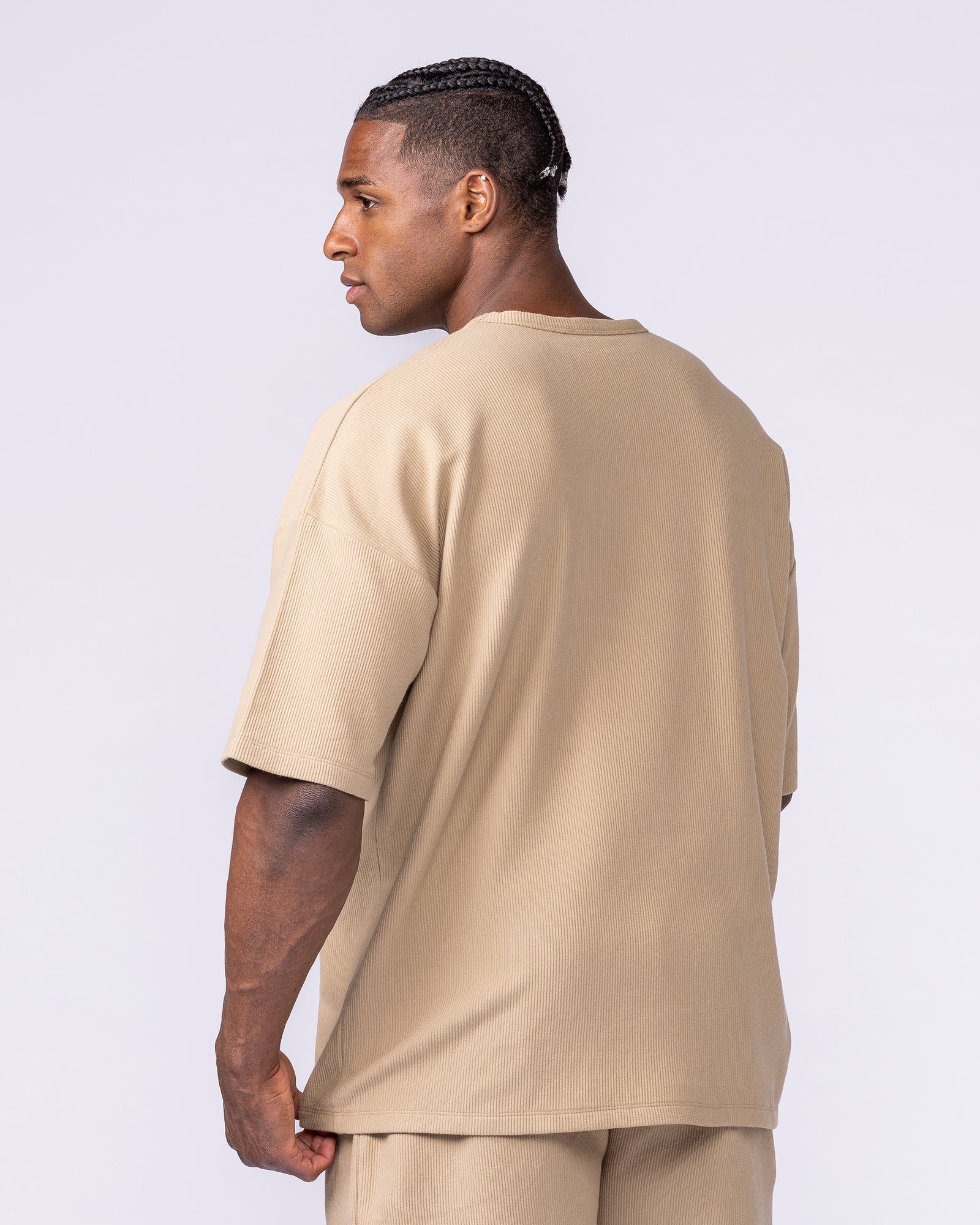 Oversized Jersey Tee - Butterscotch-Tops-S-1125223BTTRSTCH-S-MNAPPRL47592-5-Muscle Nation