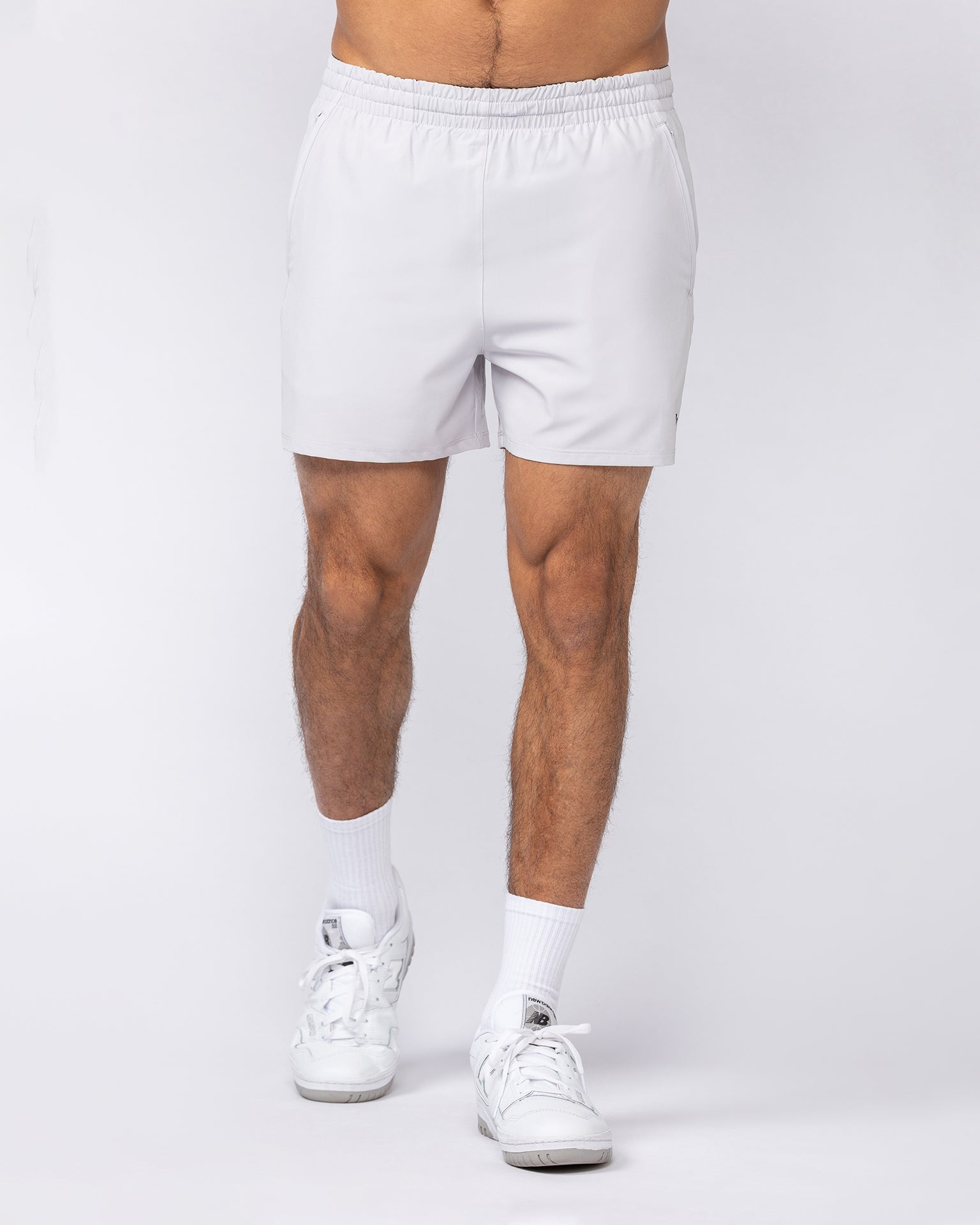 New Heights 4" Shorts - Ice Grey-Shorts-S-092529ICEGREY-S-MNAPPRL44248-2-Muscle Nation